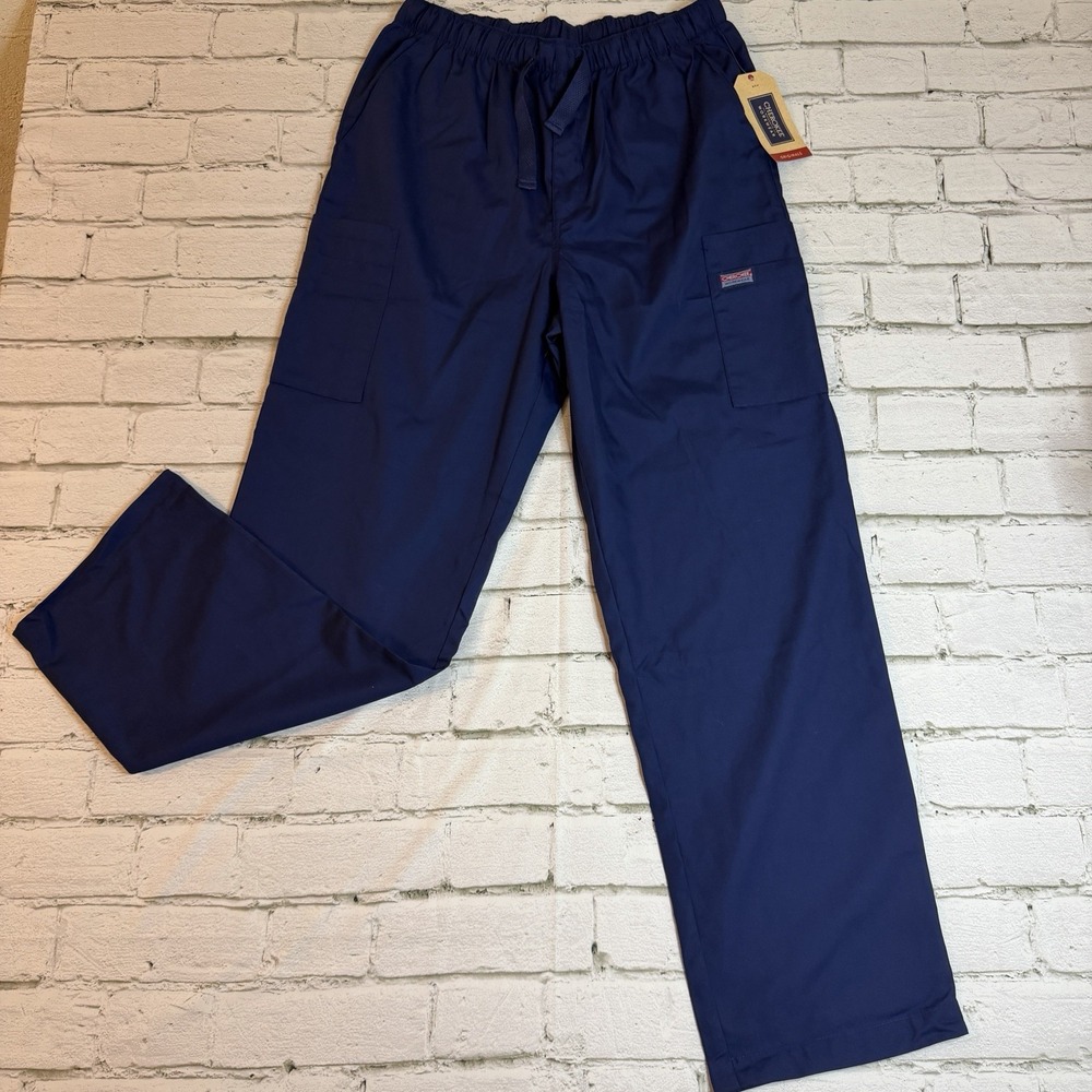 NWT Cherokee Workwear Unisex Medium Core Stretch Medical Scrub Bottoms Pants.